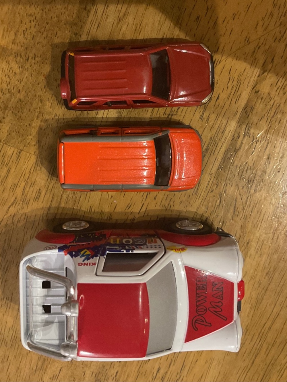Tomika and other car toys